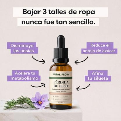 Pérdida de peso sostenible | Flores de Bach