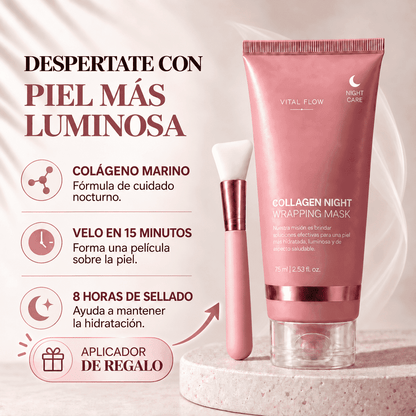 Mascarilla Nocturna Coreana de Colágeno