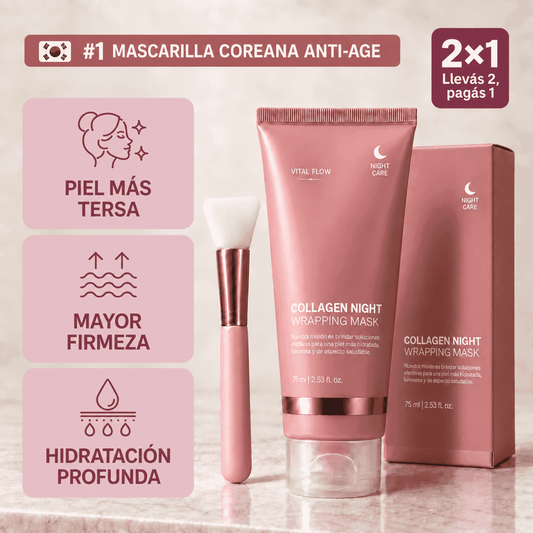 Mascarilla Nocturna Coreana de Colágeno