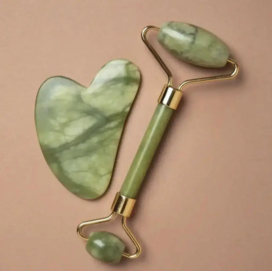 Masajeador Facial + Piedra Guasha