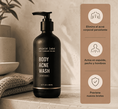 Body Acne | Decile chau al acné corporal en pocas semanas